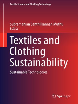 cover image of Textiles and Clothing Sustainability